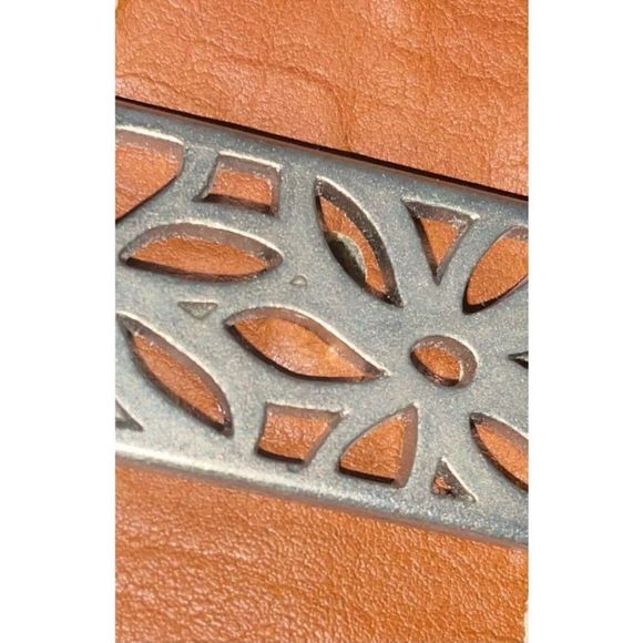 Relic by Fossil - Floral Perforated Keeper Belt - Picture 11 of 12